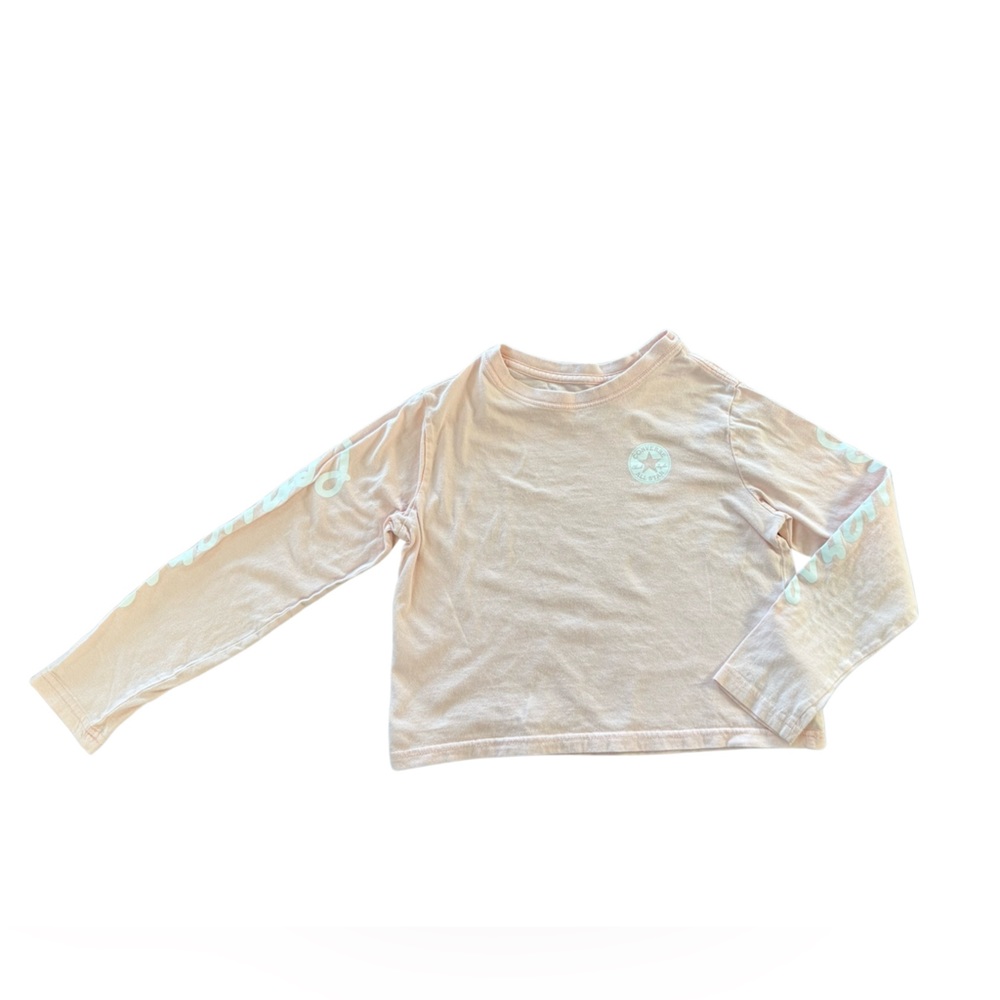 Girls PINK Converse Shirt, LS, Small 8-10